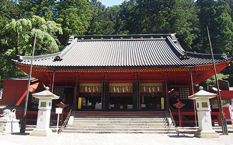 Exterior view of Nikko Futarasan Shrine in Tochigi Prefecture