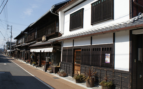 Exterior view of Ota-juku Nakasendo Museum in Gifu Prefecture