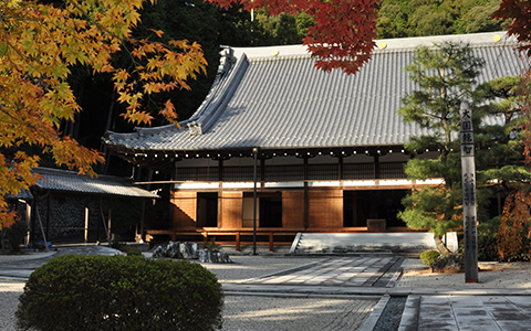 Exterior of Shogenji Temple in Gifu Prefecture