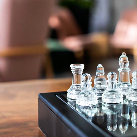 A chess table. 