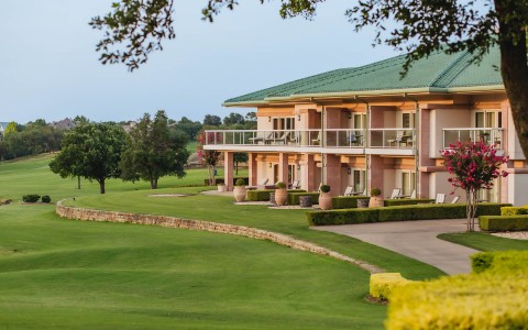 outdoor golf course view