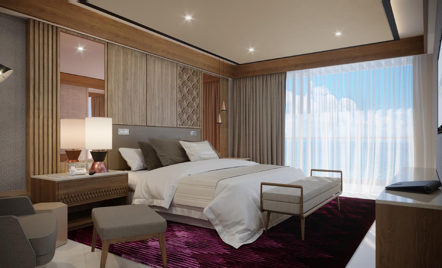 diamond club luxury presidential one bedroom suite ocean 2